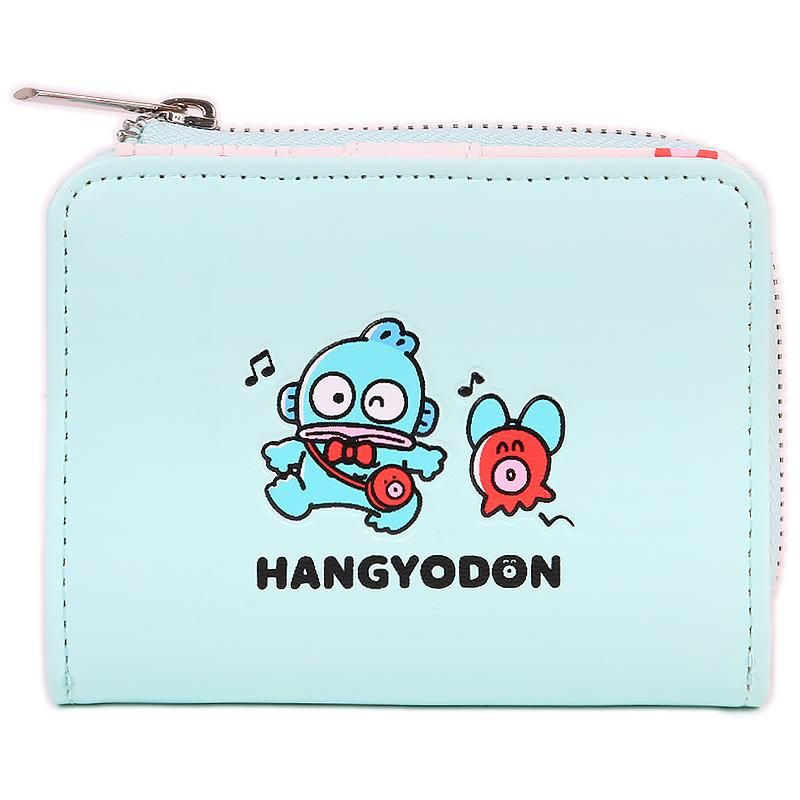 ハンギョドン ウォレット 財布 二つ折り 40周年 ハンギョドンとさゆりのうきうきライフ サンリオ sanrio