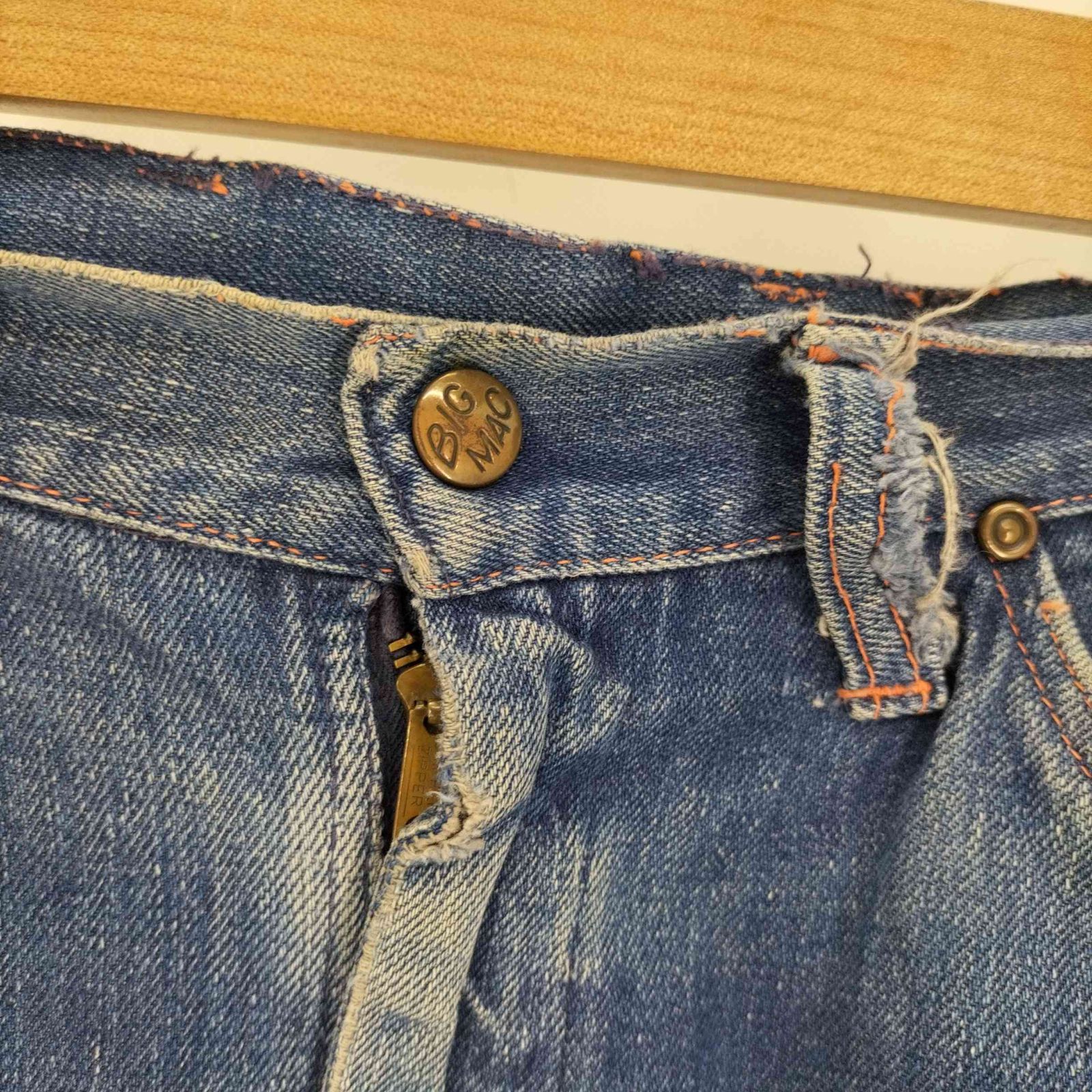 ビッグマック BIG MAC 60S GRIPPER ZIP 片爪 ピンクステッチ
