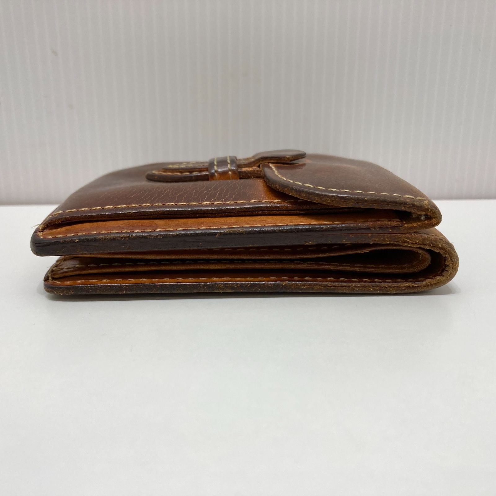 PORTER ネイチャーウォレット 二つ折り財布 廃盤 レザー 茶 ブラウン