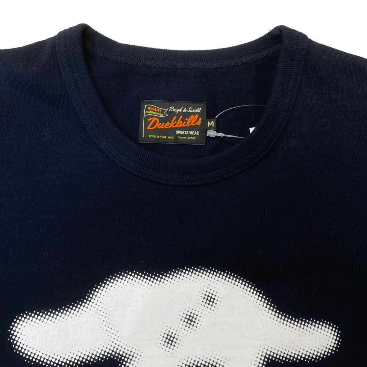 coco 中古 ラフ＆スウェル rough&swell メンズ 半袖Ｔシャツ M 紺 ネイビー クルーネック 中古 メンズ ラフ＆スウェル rough&swell 半袖Tシャツ M 紺