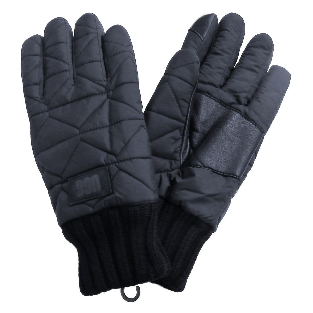 UGG アグ Mens AW QUILTED グローブ スマホ対応 101054 Black L