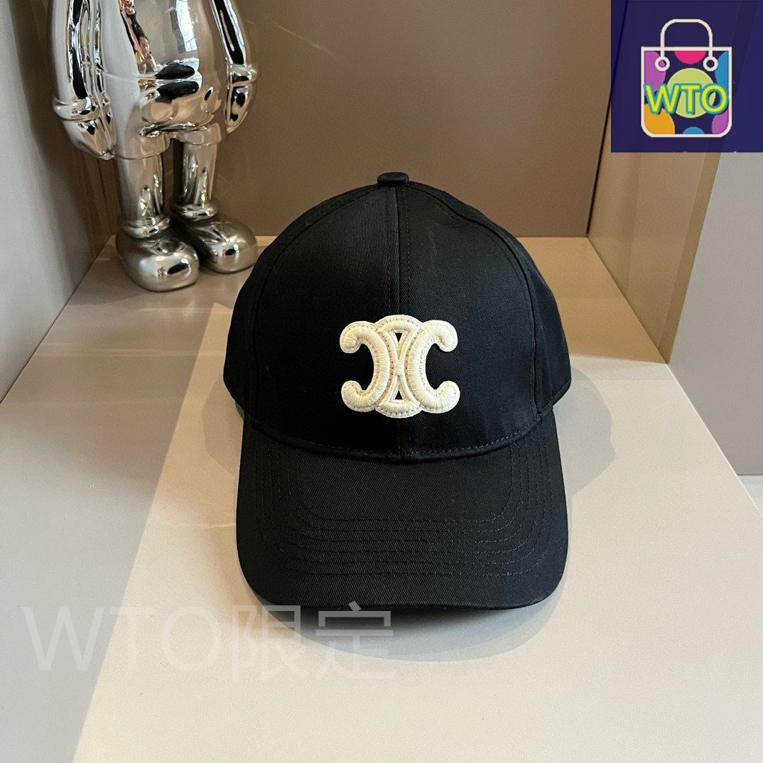 セリーヌ ロゴ ベースボールキャップ Celine（セリーヌ）公式モデルのベースボールキャップ -WTO輸入