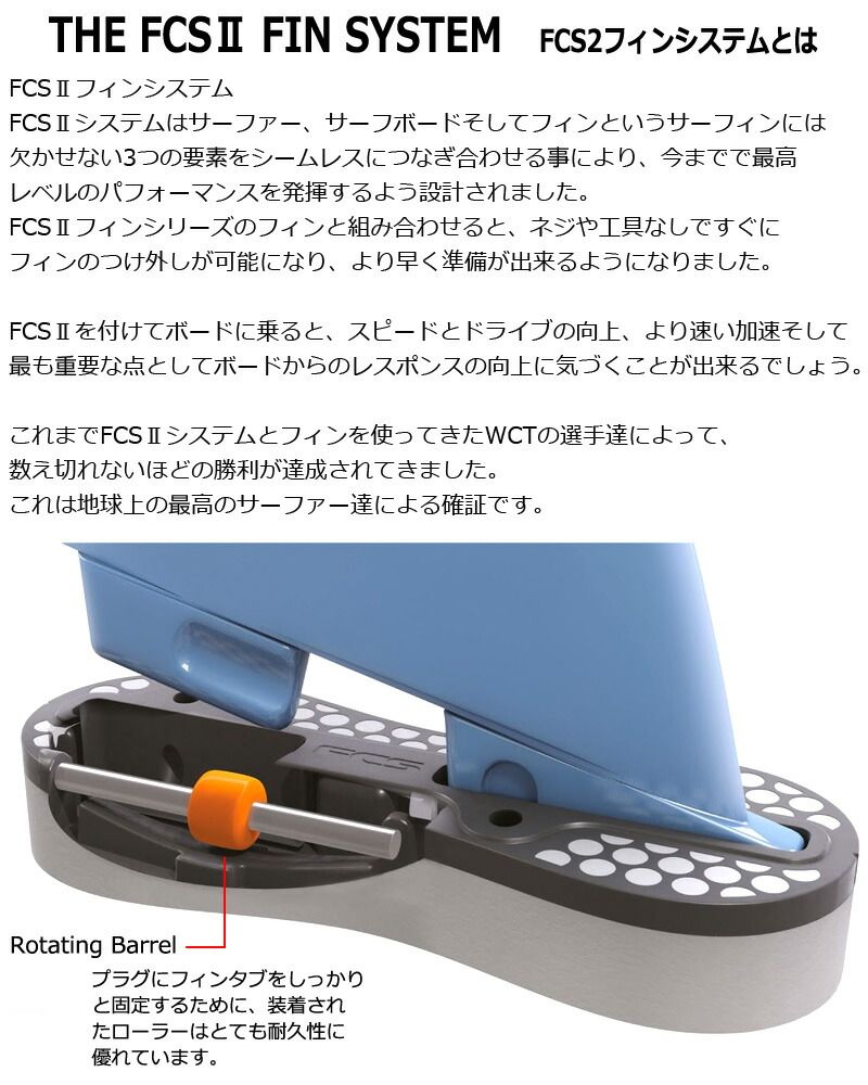 FCS2 PERFORMER KEEL TWIN FIN / FCSII エフシーエス2 パフォーマー