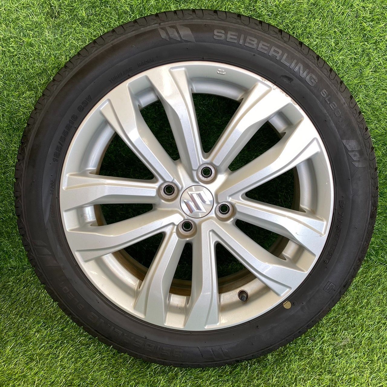 【3408】値下げ！スイフト　ZC72S　スズキ純正ホイールタイヤセット　185/55R16 (XP2303-002928)