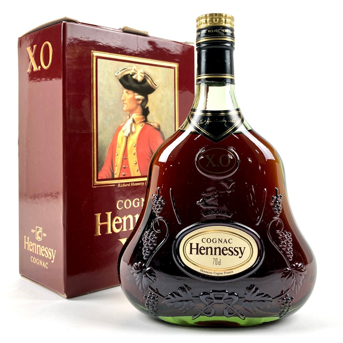 ヘネシー Hennessy XO 金キャップ グリーンボトル 700ml ブランデー