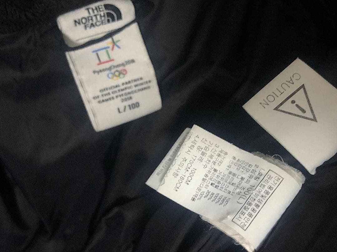 限定/希少/激レア□ノースフェイス 2018 平昌オリンピック 撥水 RDS