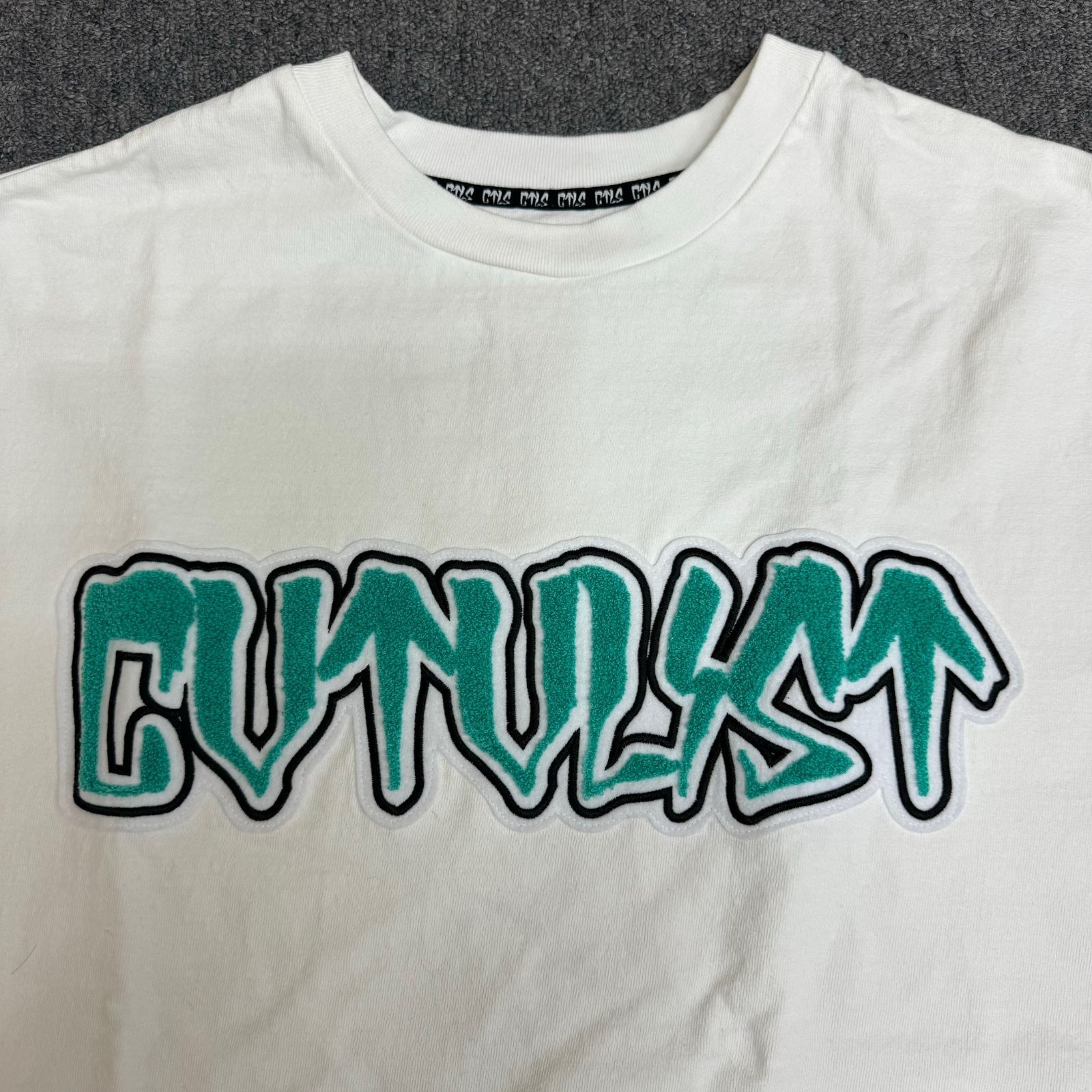 CVTVLIST ティファニー ロゴ ワッフル カットソー Tシャツ 2101090303 
