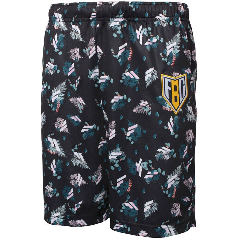 FINTA フィンタ FBC AMAZONASショーツ サッカー ピステハーフ・３／４パンツ (ft4517-0500)、ブラック