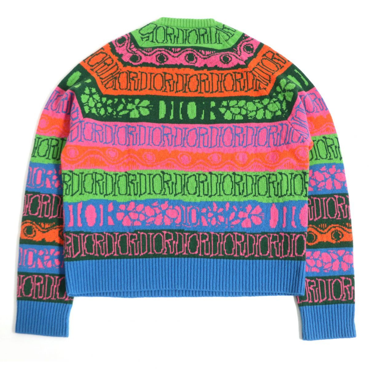 極美品□20AW ディオール×ショーン・ステューシー 033M622AT167 ロゴ総