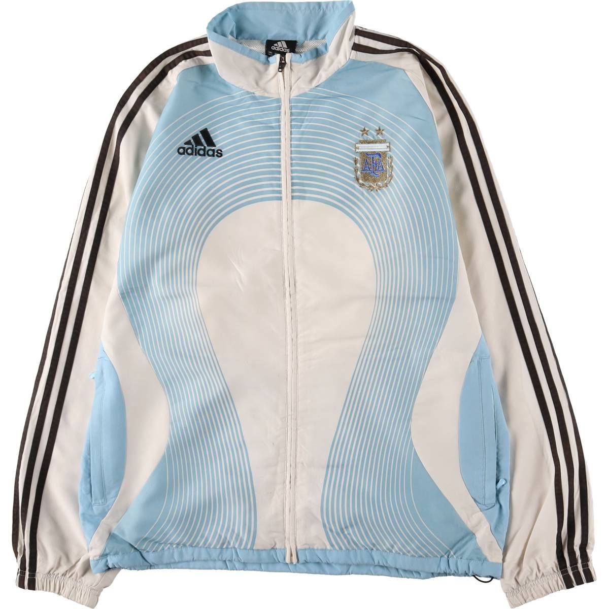 古着 00年代 アディダス adidas ウインドブレーカー メンズL相当|eaa594944