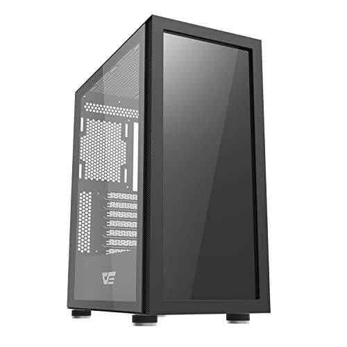【新品・2営業日で発送】darkFlash DK210 Graffiti ATX PCケース ATX ／ M-ATX ／ ITX対応 文字・イラストを自由に描ける強化ガラス製フロントパ...