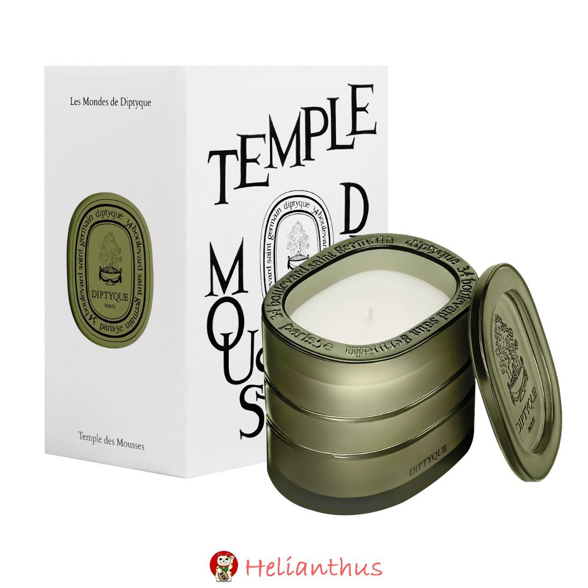 DIPTYQUE ディプティック TEMPLE DES MOUSSES タンプルデムース|苔寺 リフィラブルキャンドル 270g
