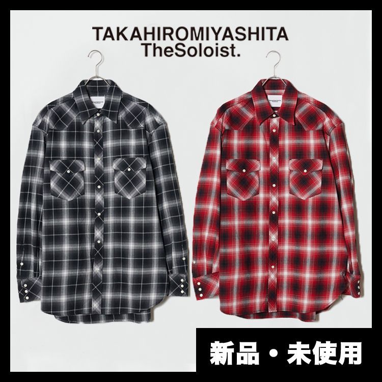 TAKAHIROMIYASHITATheSoloIst タカヒロミヤシタザソロイスト. back gusset sleeve western shirt.  / 84109270