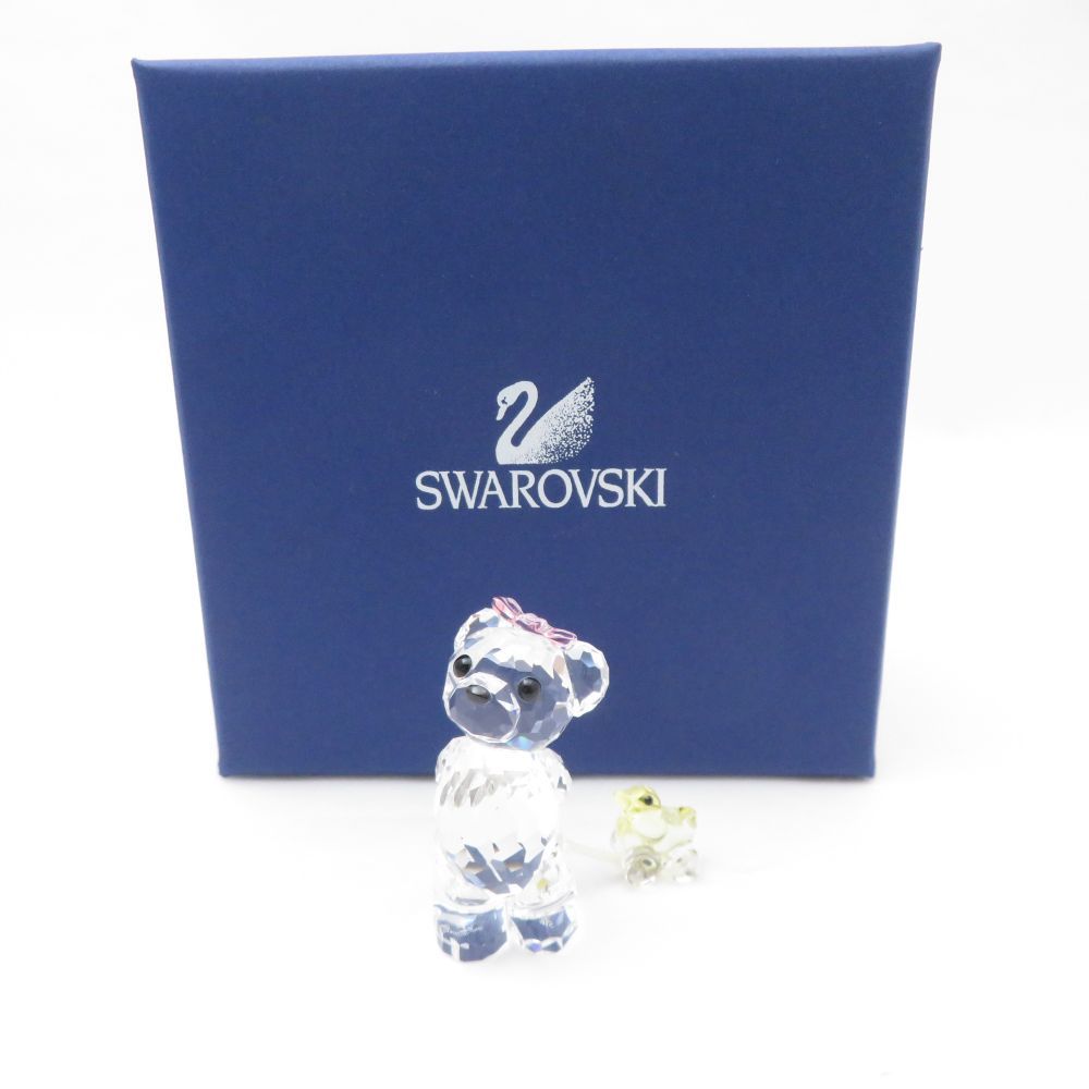 未使用 SWAROVSKI スワロフスキー Kris Bear クリスベアガール It 
