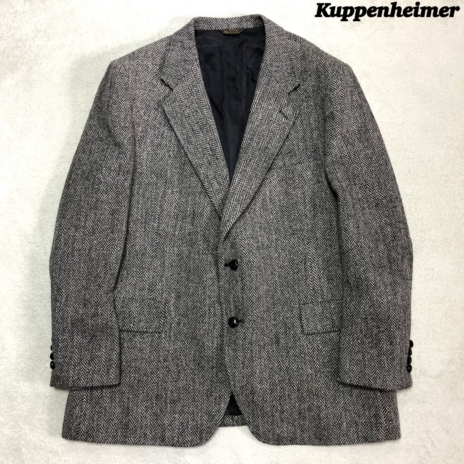 Kuppenheimer × HARRIS TWEED テーラードジャケット USA製