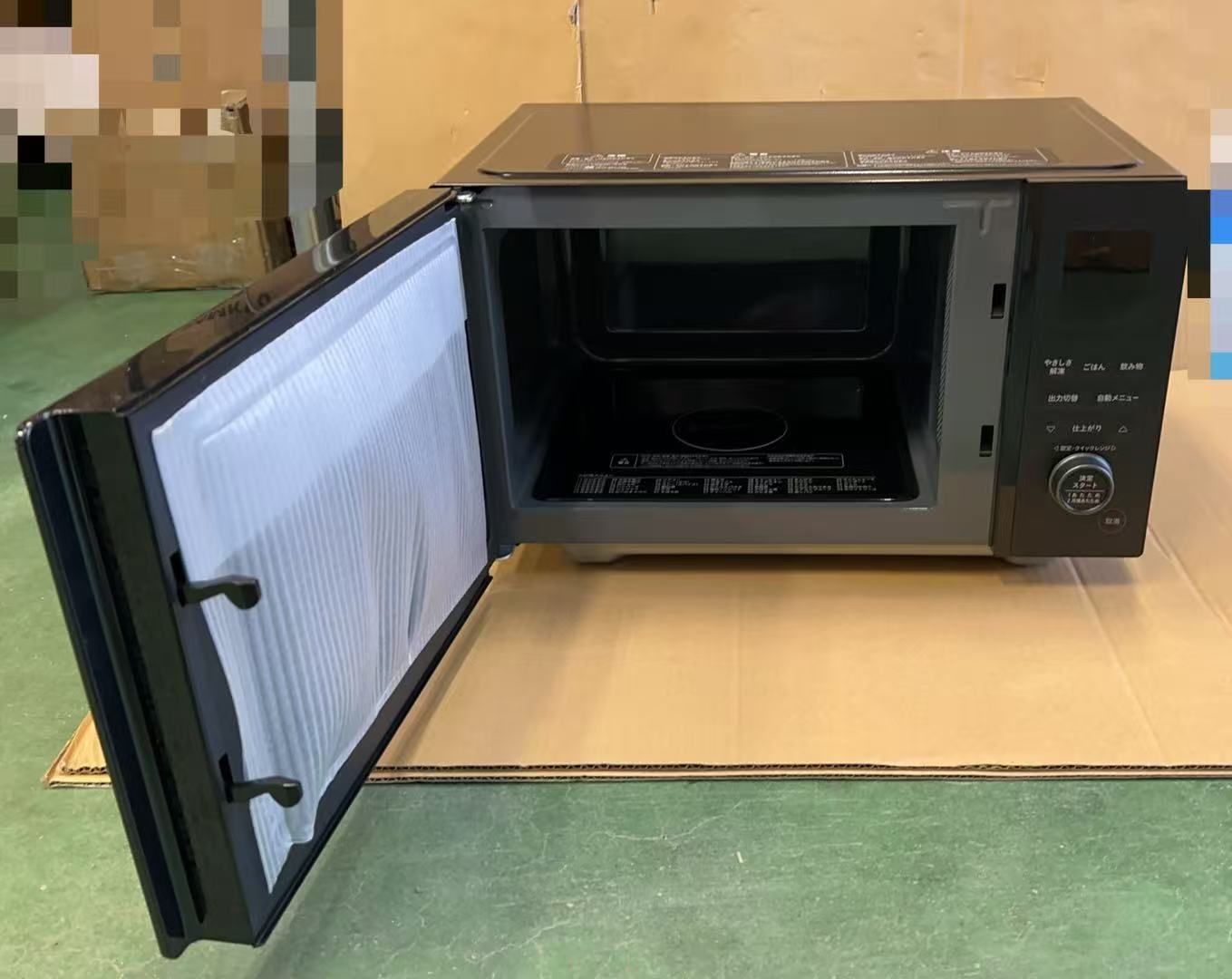 siroca 電子レンジ SX-18D132 ブラック 美品 23年製 siroca 電子レンジ