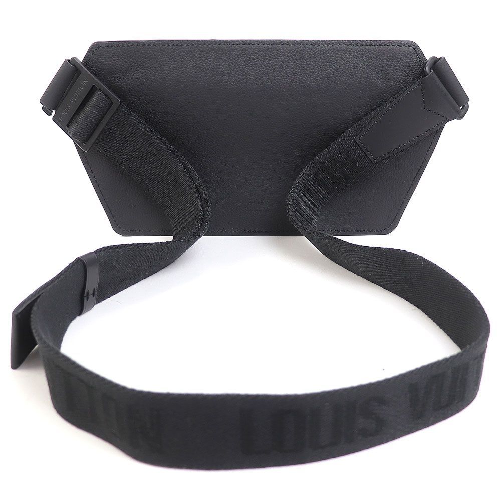 ありふれた 期間 10 23まで ルイヴィトン LOUIS VUITTON M57081 テイクオフ スリング LVアエログラム カーフスキン ノワール ベルトバッグ クロスボディ バムバッグ ショルダー 斜め掛け グレインレザー Aランク 超豪華