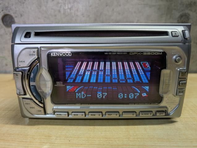 Z2421-R1 KENWOOD ケンウッド DPX-5200M 2DIN デッキ CD MD プレーヤー !! 平成
