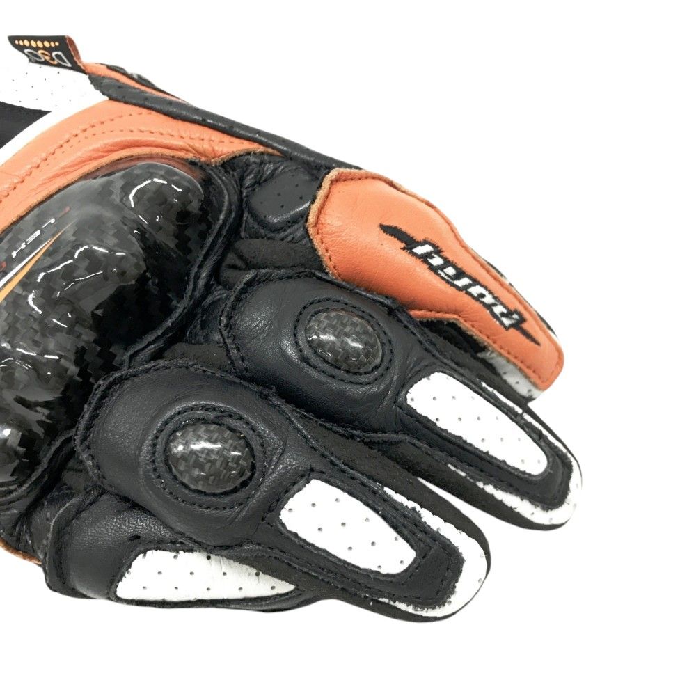 ヒョウドウ hyod レーシンググローブ Mサイズ ブラック オレンジ HYOD