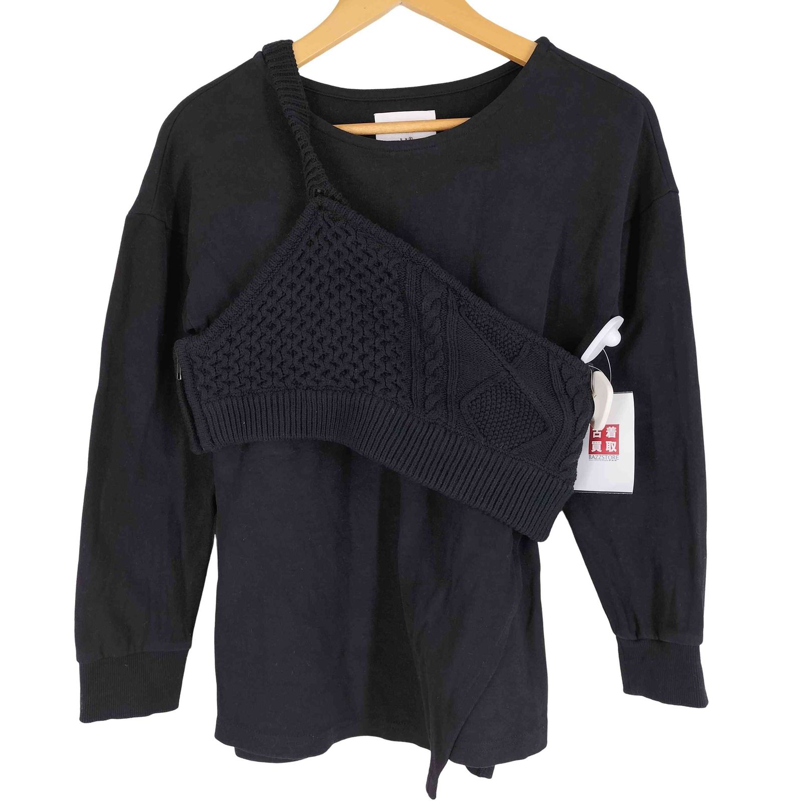 美品 AMERI アメリ ONE SHOULDER DOCKING SHIRTS アメリ AMERI ONE SHOULDER TOP レディース FREE - メルカリ