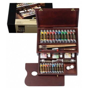 REMBRANDT レンブラント油絵具 ラグジュアリーボックス24色セット T0184-0002 410863
