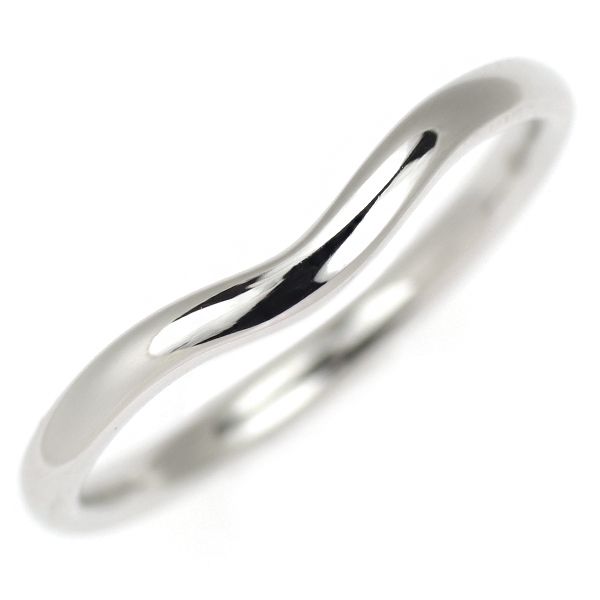 ティファニー Pt950 リング カーブドバンド ティファニー TIFFANY