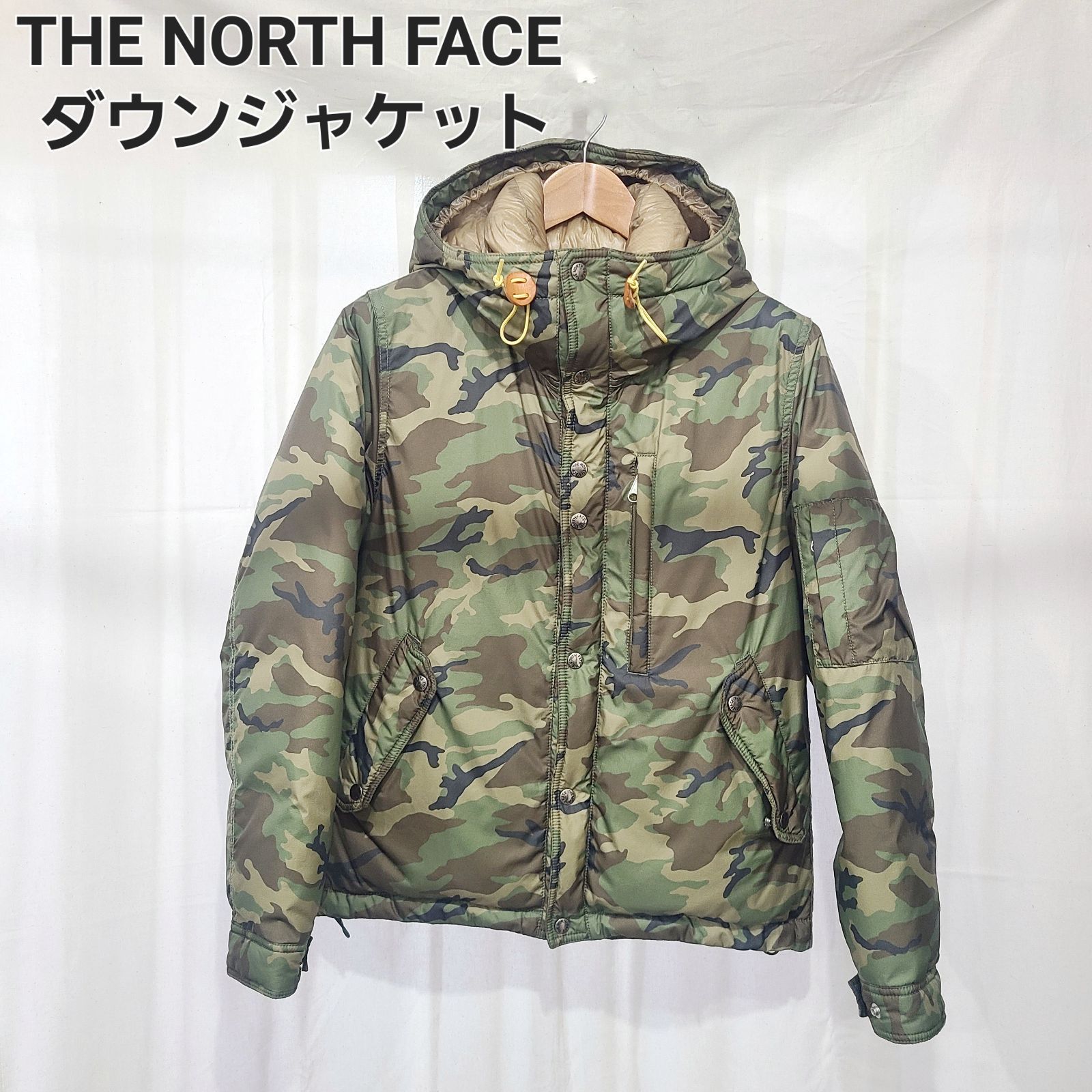 激レア】 THE NORTH FACE ノースフェイス ダウンジャケット M 迷彩