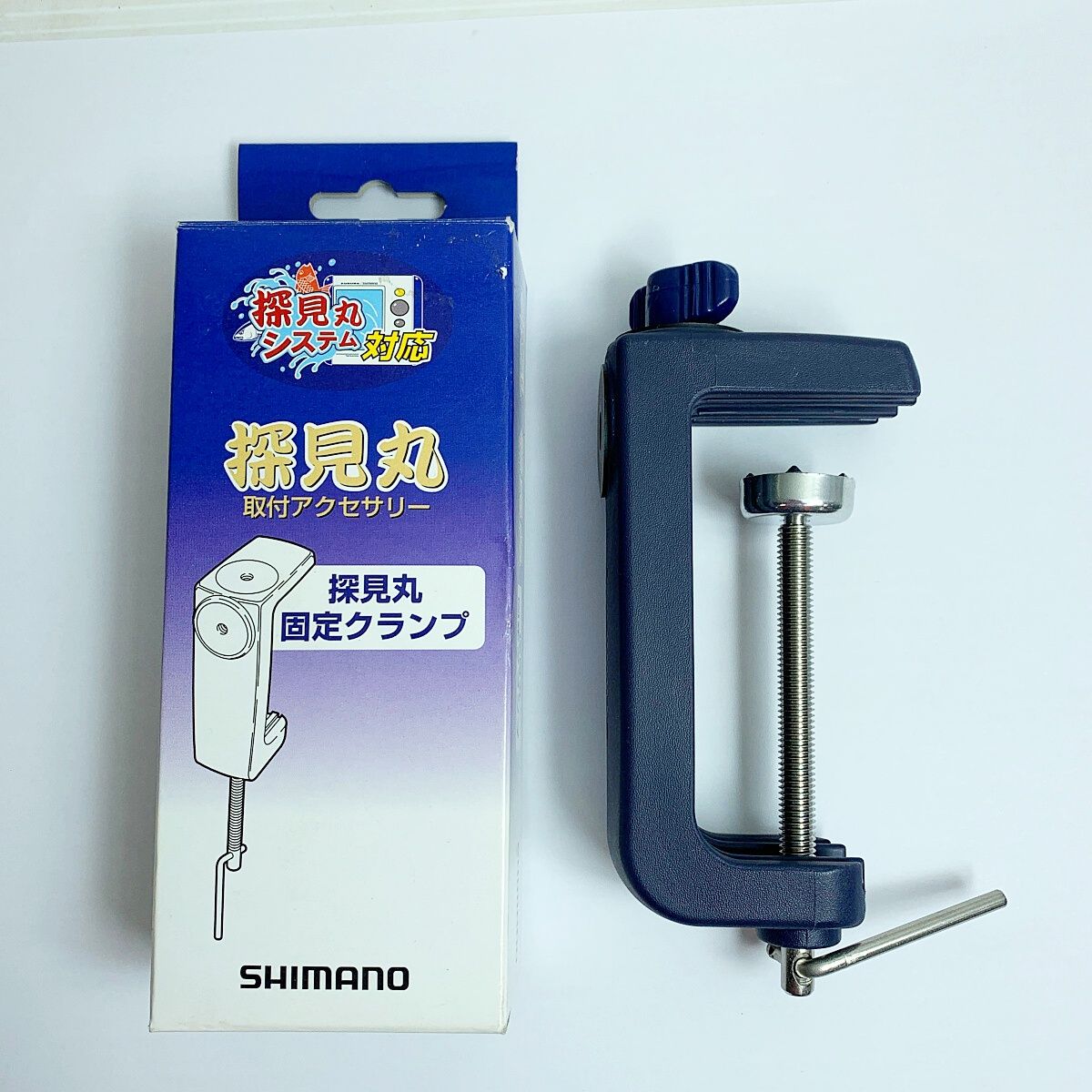 シマノ 探見丸 電動丸通信ケーブル 固定クランプ付き 新品未使用品