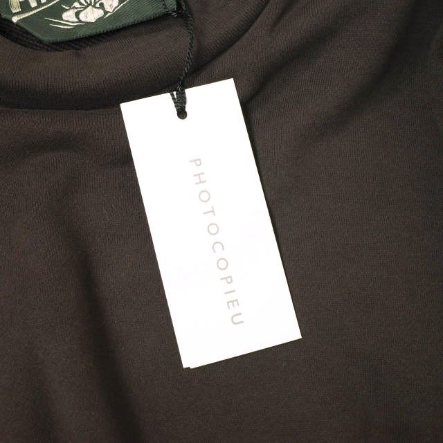 新品未使用　PHOTOCOPIEU TUCK DETAIL TOP スウェット 新品 PHOTOCOPIEU フォトコピュー 23AW 日本製 MOANA - TUCK DETAIL