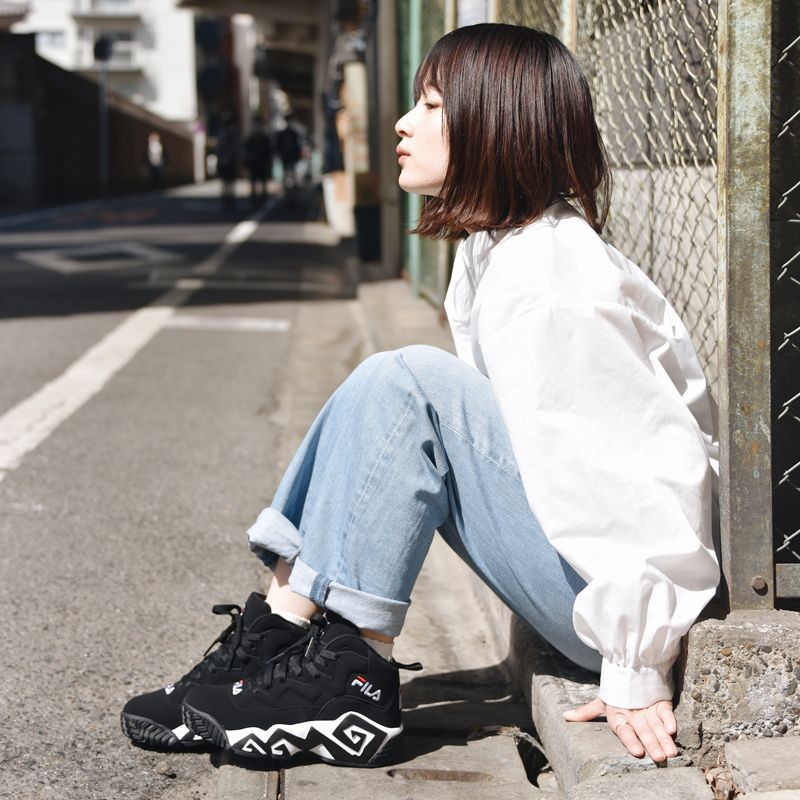 BIG SIZE】FHE102001 MB BLK 定番 FILA フィラ バスケ バッシュ