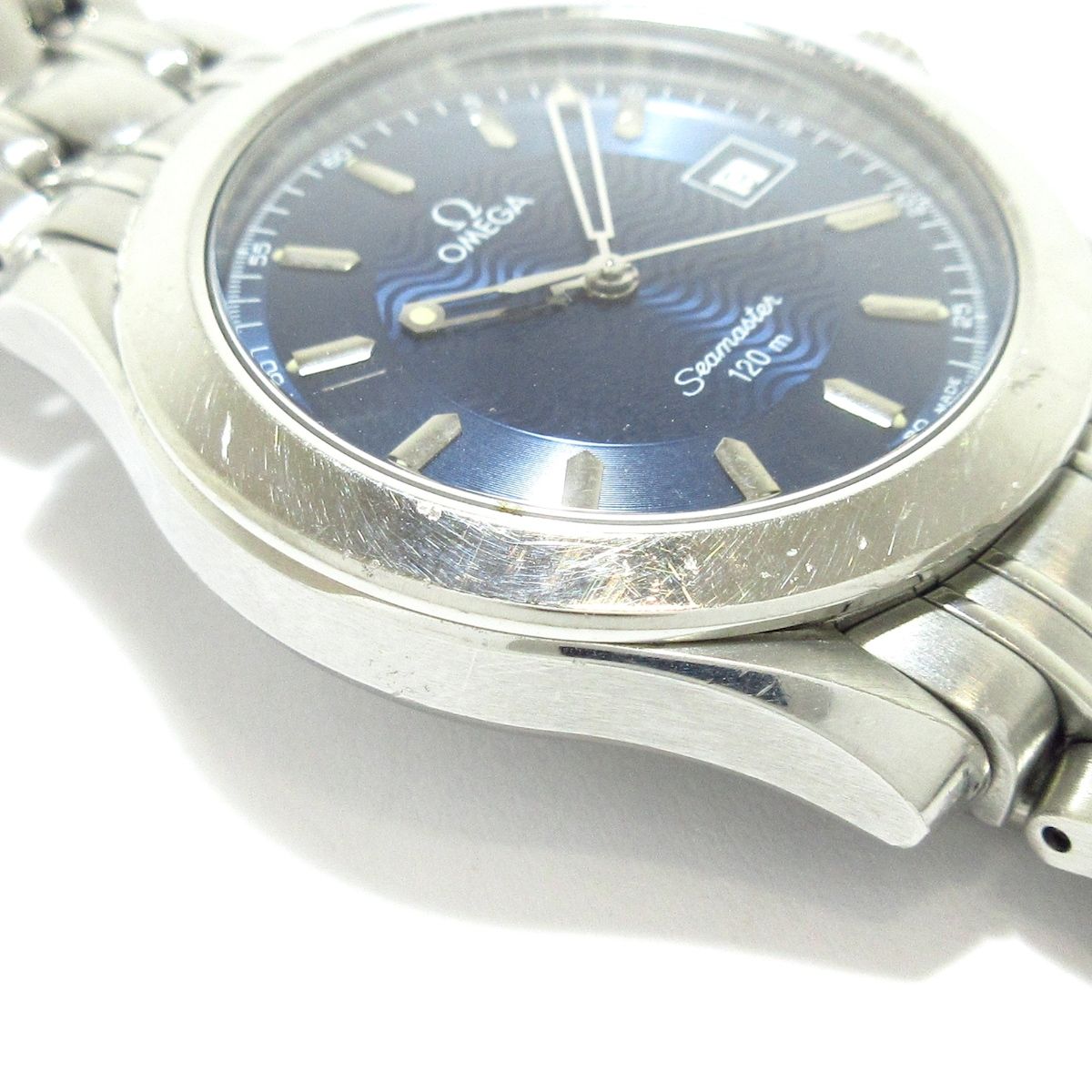 OMEGA(オメガ) 腕時計 シーマスター120 2511.81 メンズ SS ネイビー  