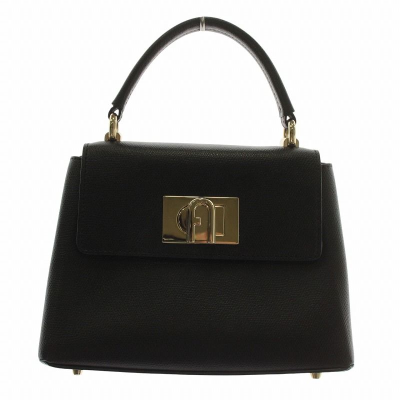 フルラ FURLA MINI TOP HANDLE ハンドバッグ ショルダー 2WAY レザー