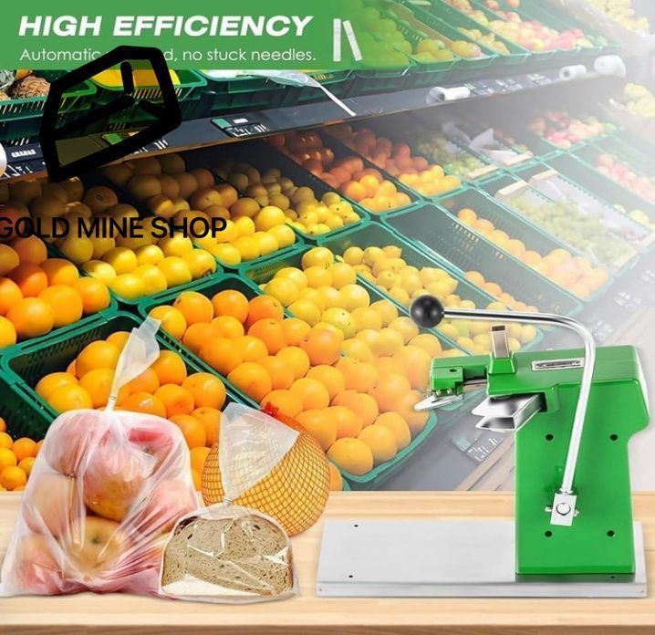 デスクトップ手動プラスチックバッグクリッピングマシン