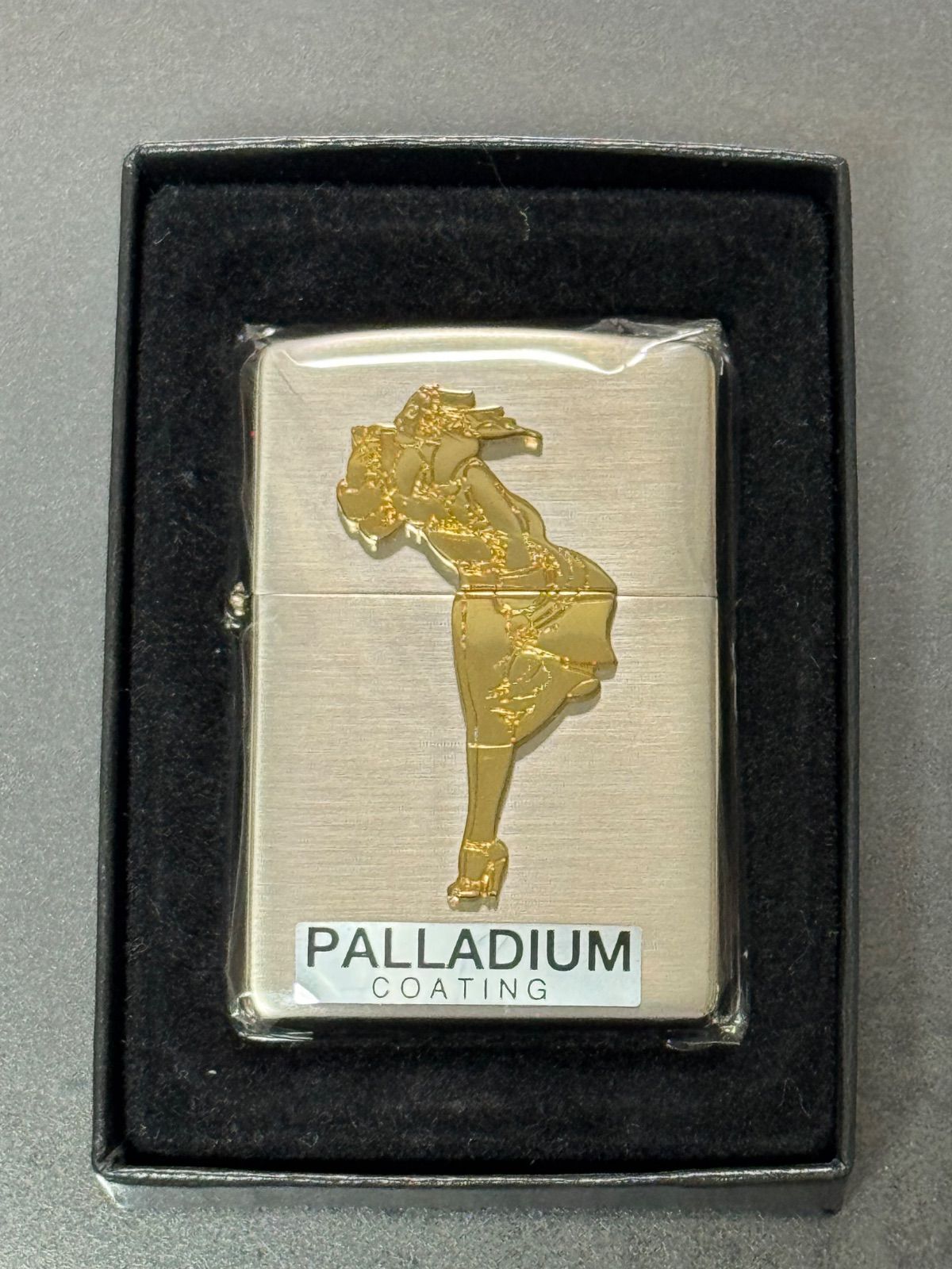 zippo WINDY PALLADIUM ウィンディ パラジウム 年代物 2001年製 