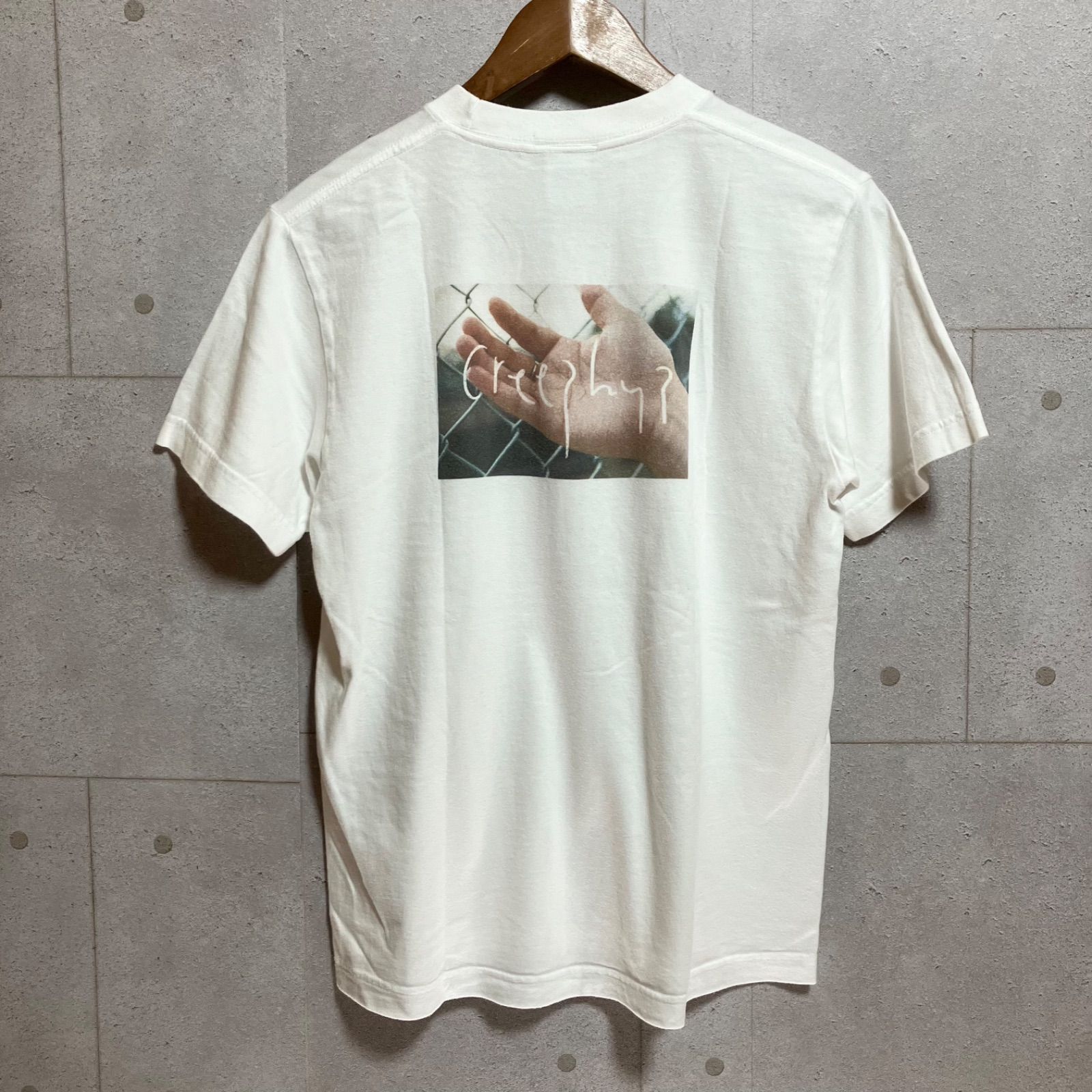 クリープハイプ フォト Tシャツ 2019夏 尾崎の手 S 白 ホワイト トップス バックプリント メンズ 半袖 SG120-7 - メルカリ