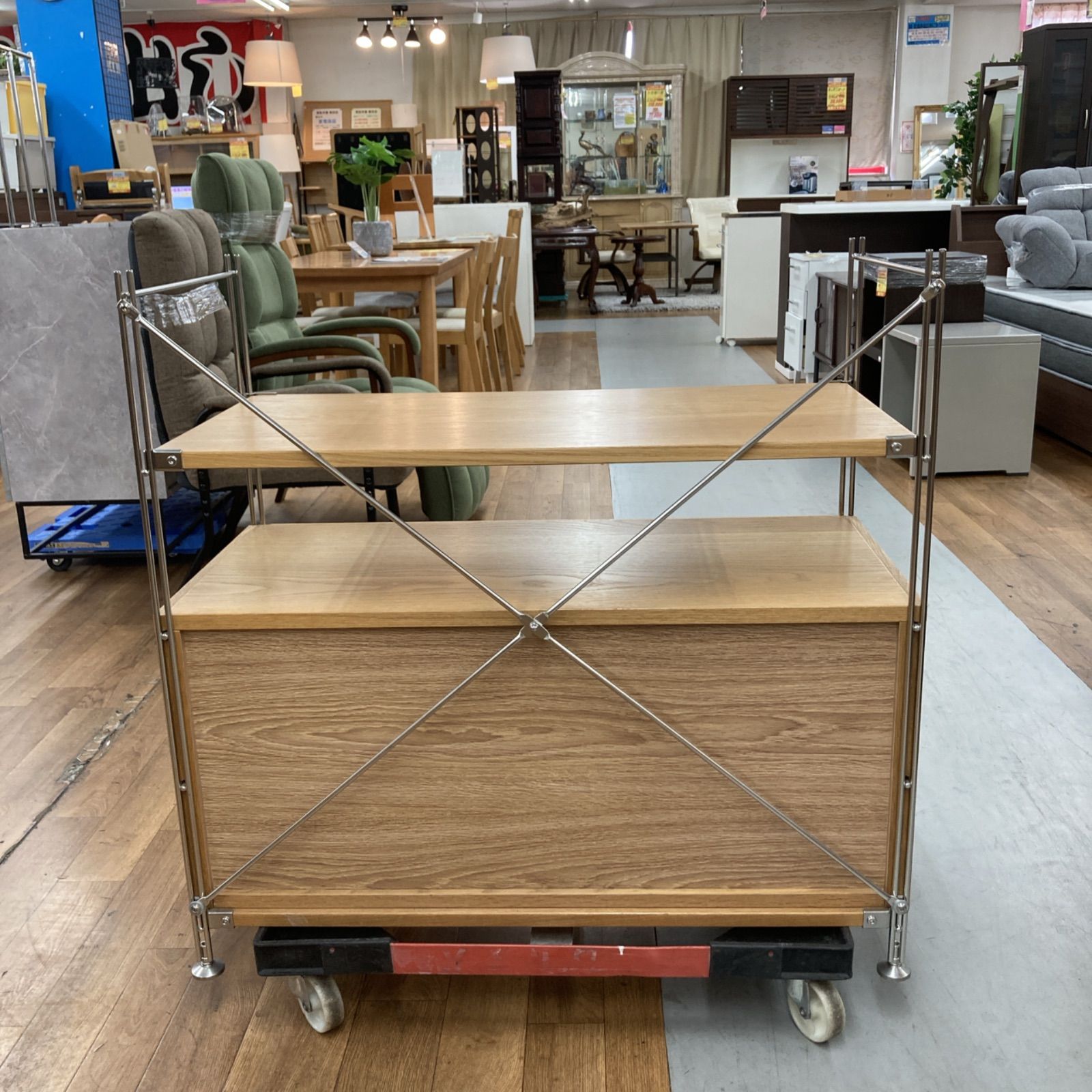 名古屋市近郊送料設置無料⭐S755⭐ 無印良品 MUJI ステンレスユニット 