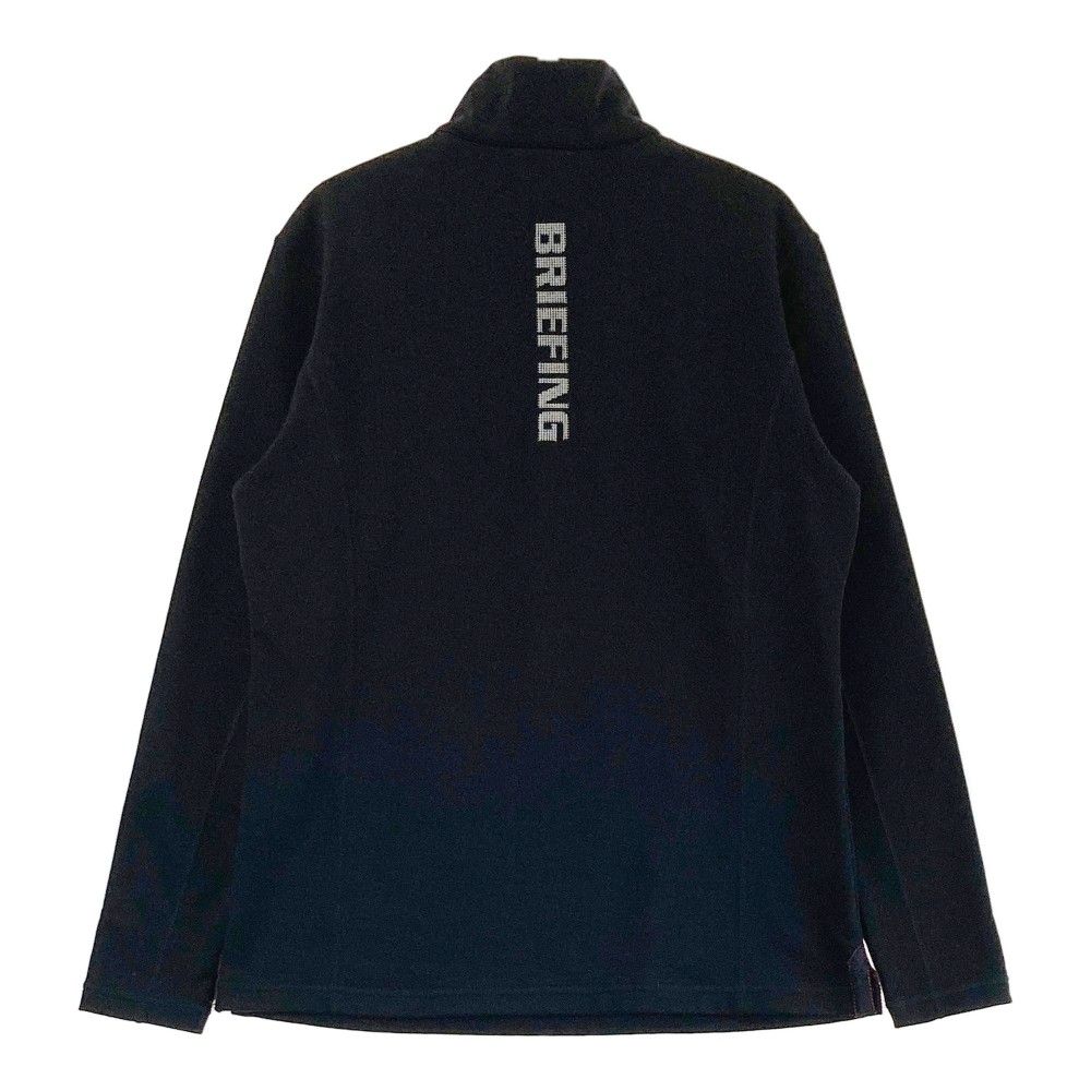 BRIEFING メンズ ゴルフシャツ ブラック サイズ：S BRIEFING GOLF
