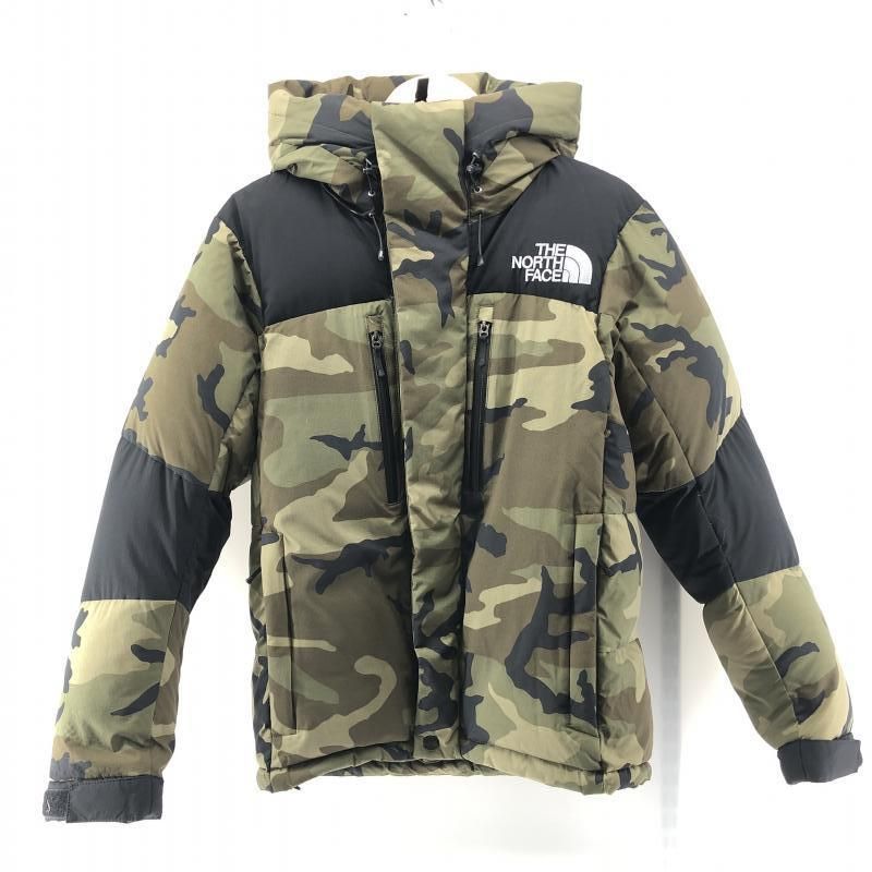 【中古】THE NORTH FACE ﾊﾞﾙﾄﾛﾗｲﾄｼﾞｬｹｯﾄ カモ柄 sizeXS ND91951 ザノースフェイス[24]