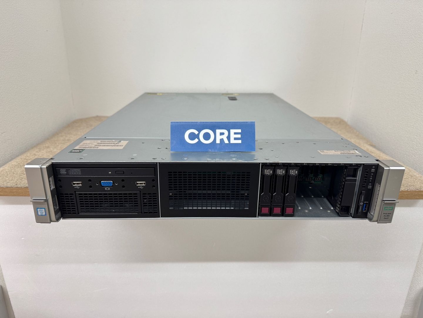 HP ProLiant DL380 Gen9 2x E5-2637V4 4core 3.50GHz 64GB 3x 150GB P440ar SV167