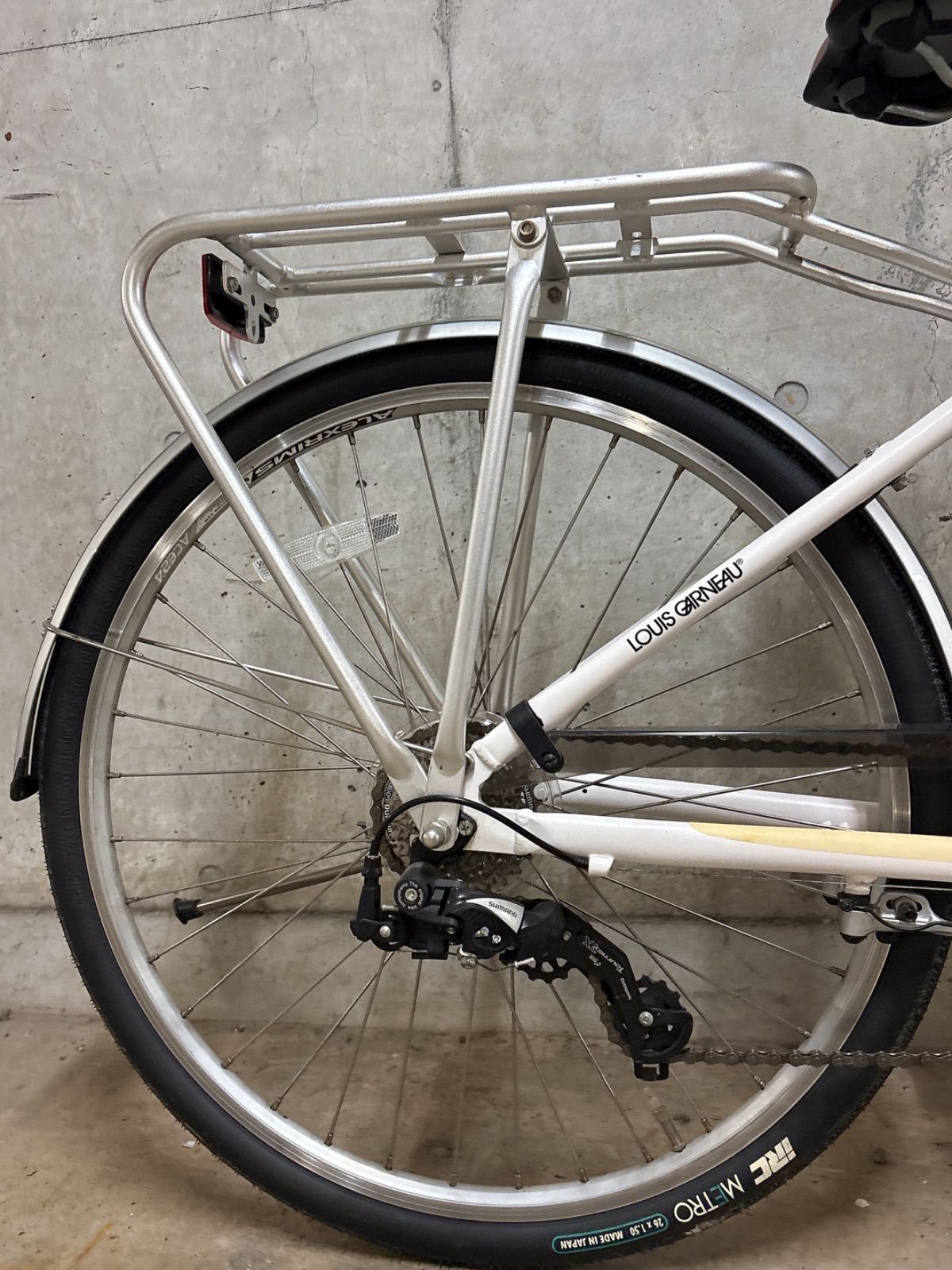 超希少】ルイガノ LOUIS GARNEAU 電動アシスト自転車 LGS-TR 2E 420mm