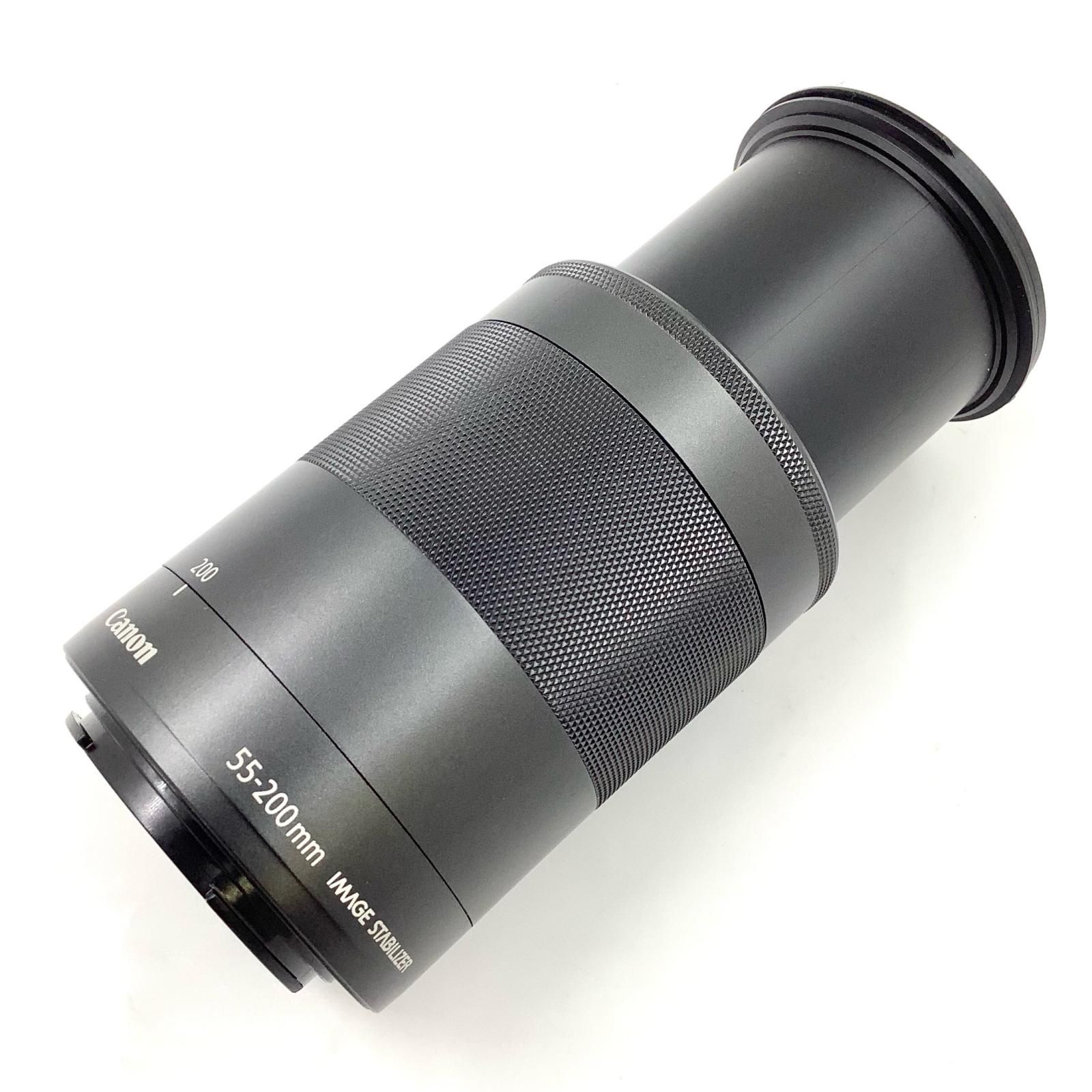 Canon 55-200mm ズームレンズシルバー 早い者勝ち!! Canon 55-200mm