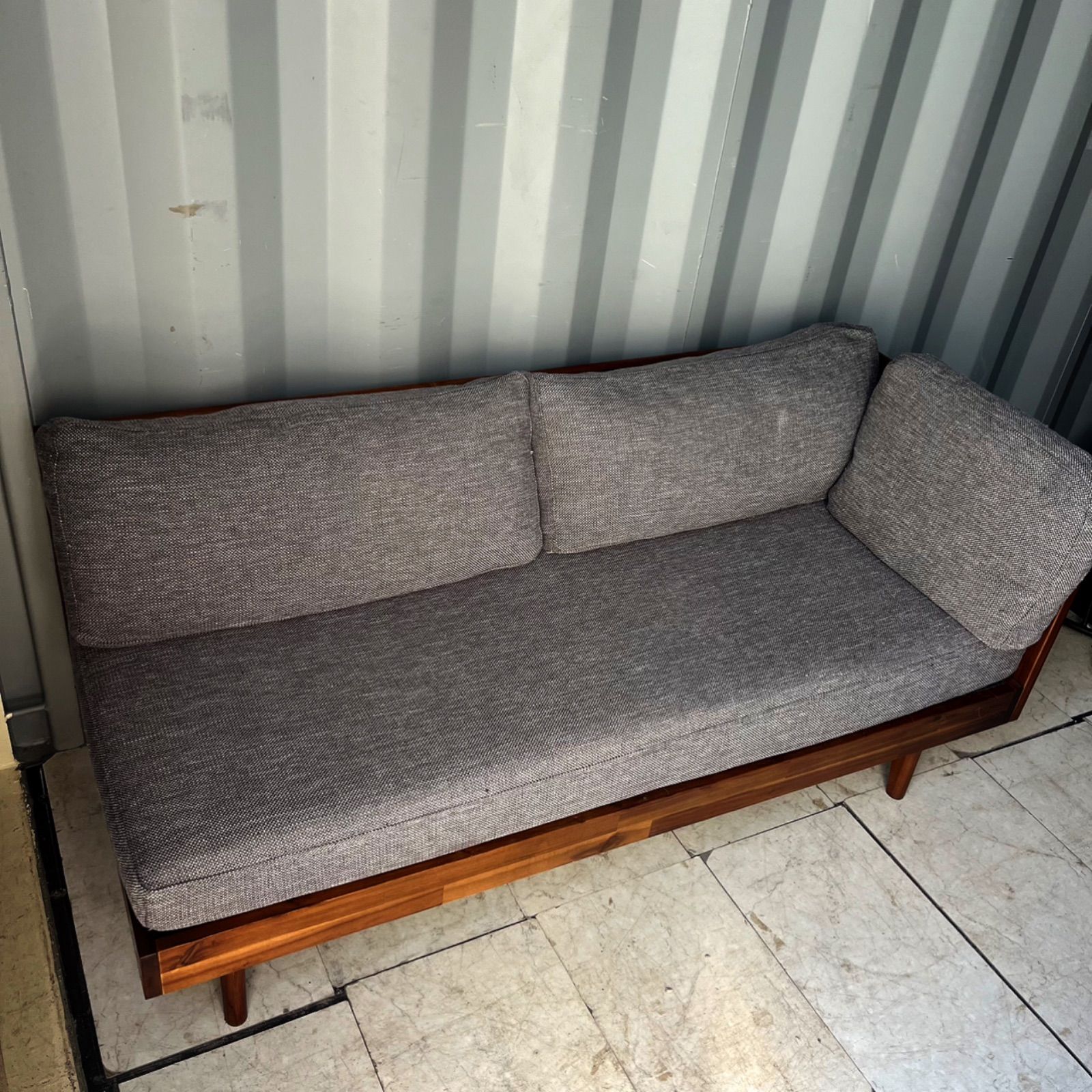 unico ウニコ SWELLAスウェラベンチアームレスソファ 二人掛け 単品