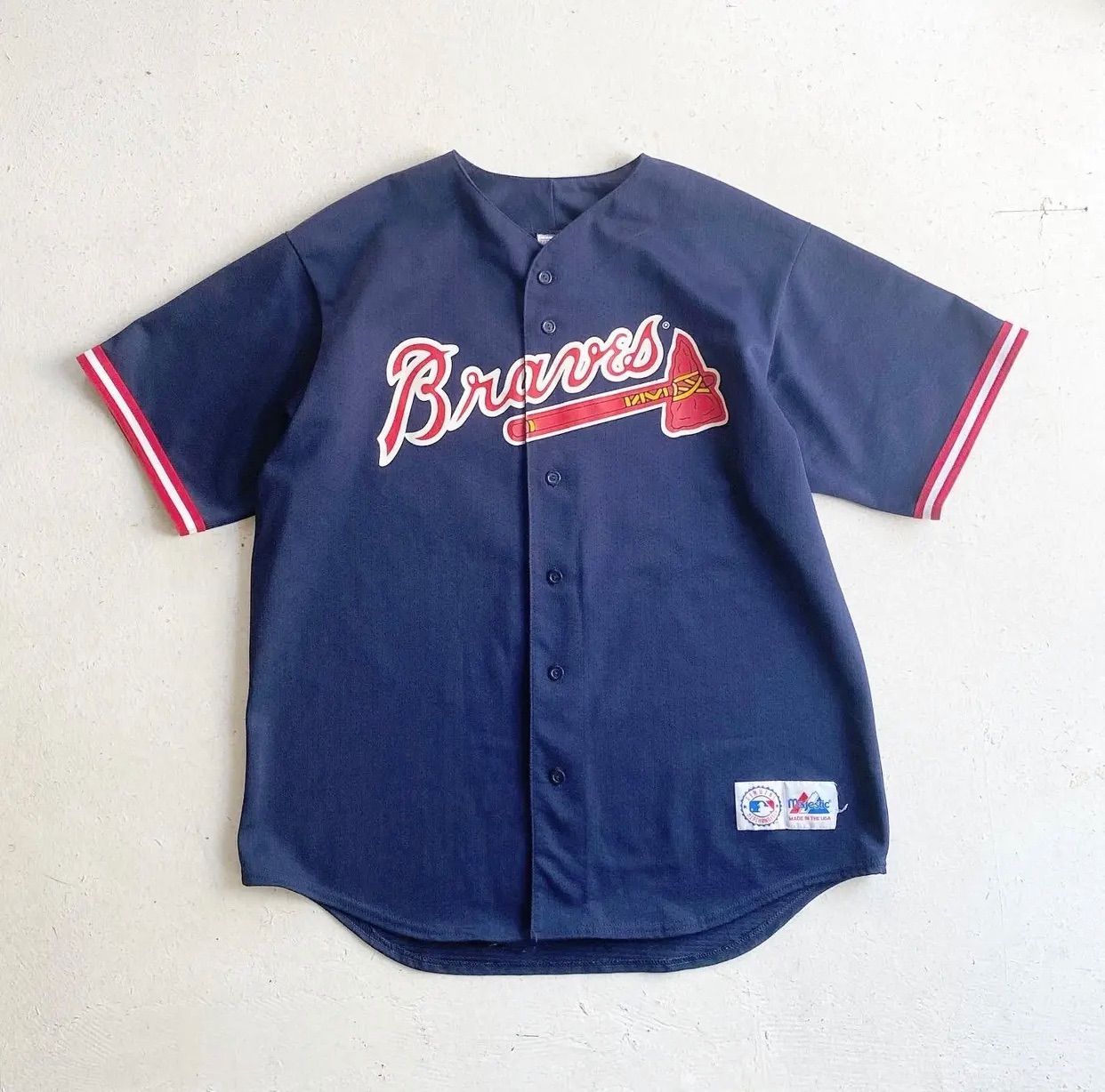90s MLB アトランタ ブレーブス チッパージョーンズ ユニフォーム