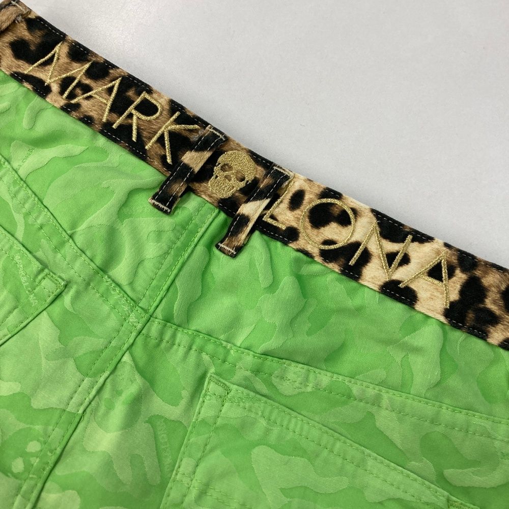 サイズ：M MARK&LONA マークアンドロナ ストレッチスカート レオパード