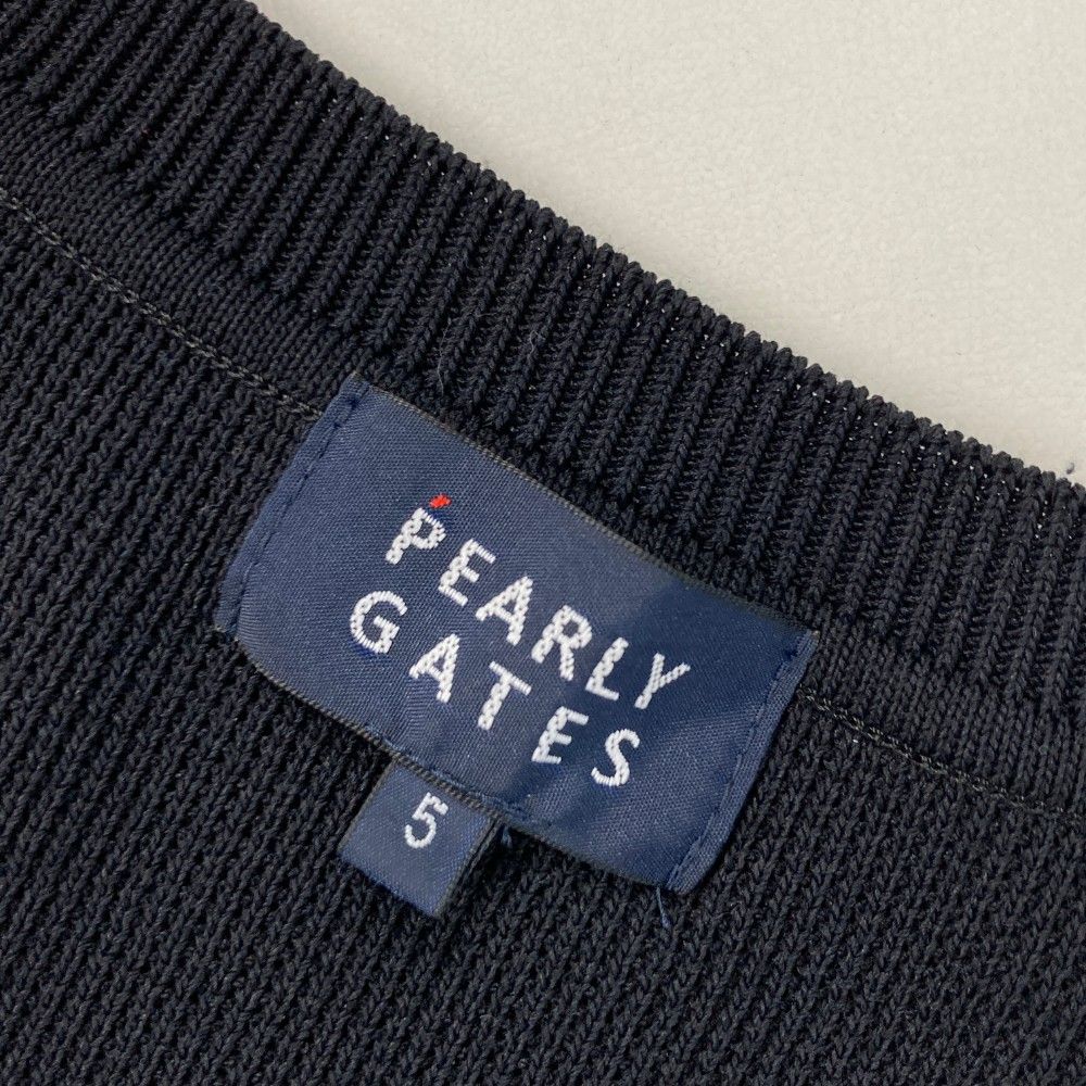 ゴルフ サイズ：5 PEARLY GATES パーリーゲイツ Vネックニットベスト