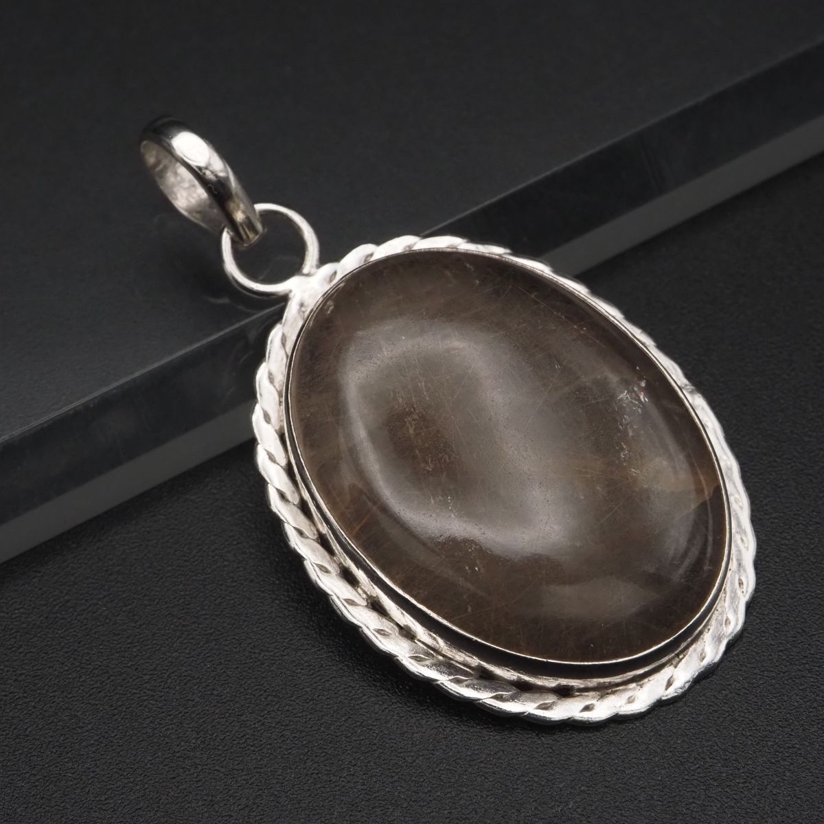 ルチルクォーツ G894 ルチルクォーツ ペンダント トップ デザイン シルバー チャーム