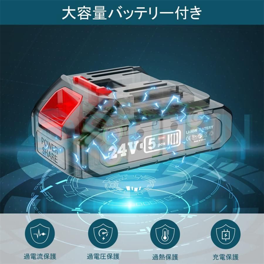 新品 充電式 チェーンソー 8インチ 電動チェーンソー マキタ 18V 