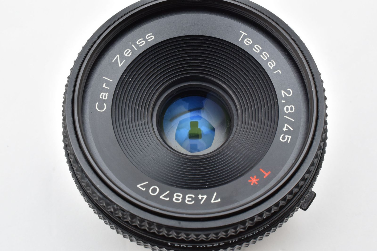 CONTAX Carl Zeiss TessarT* 45mm F2.8 C/Yマウント パンケーキレンズ