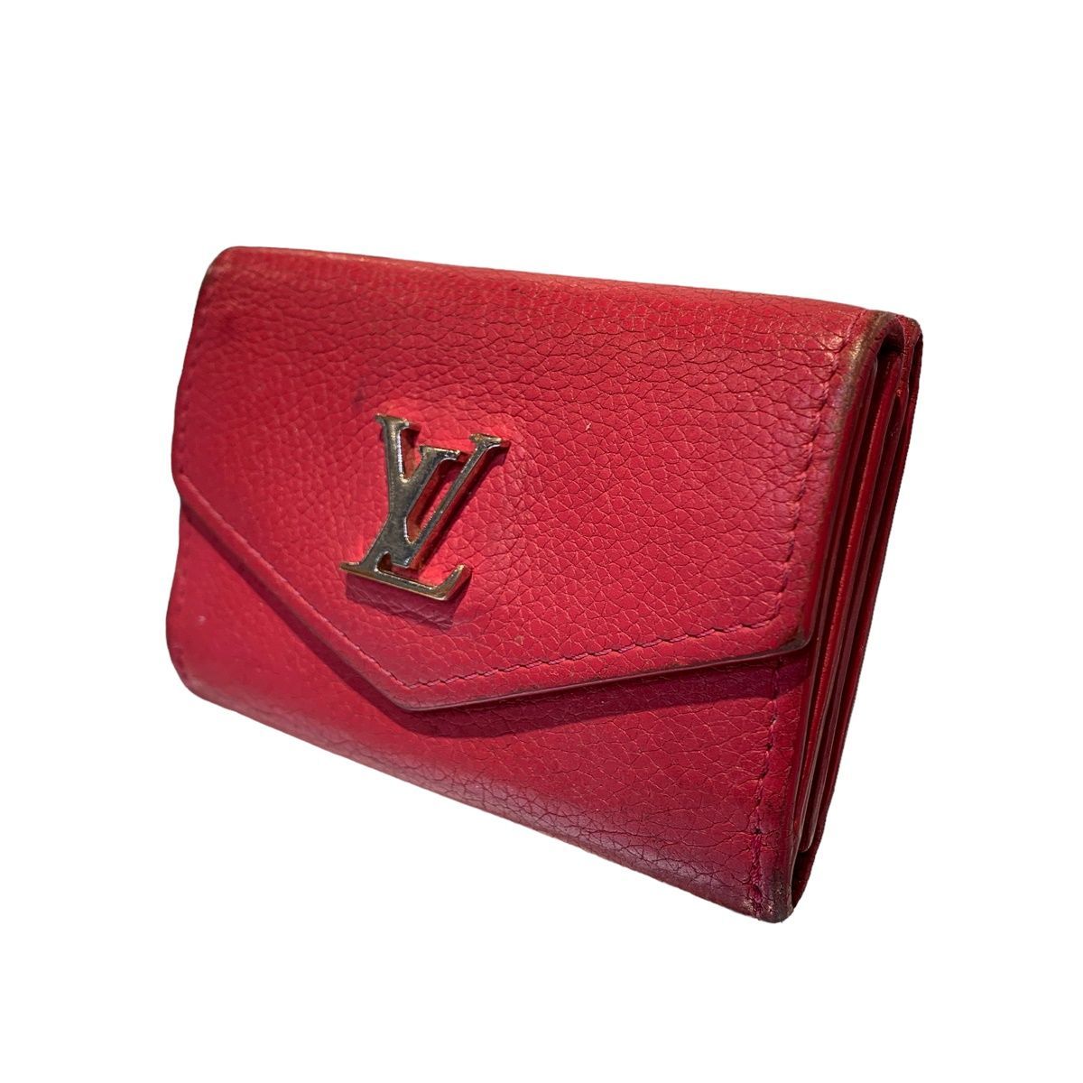 LOUIS VUITTON ルイヴィトン M67858 ポルトフォイユ ロックミニ 二  