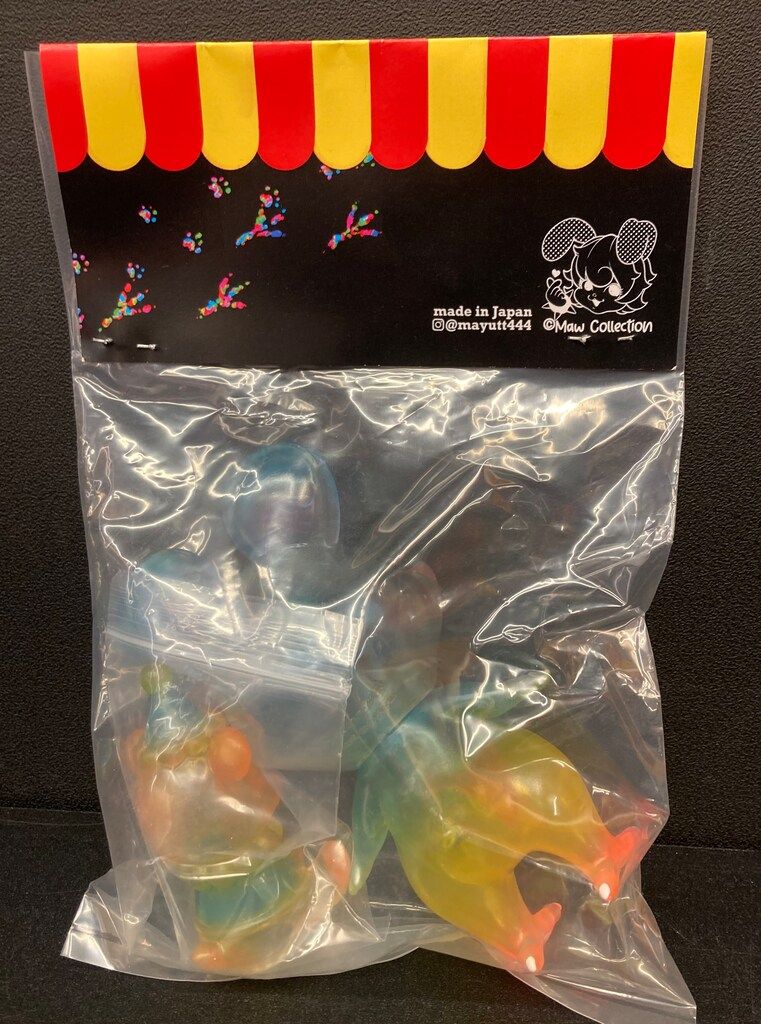 maw collection Jamboree set クリアブルー/クリアイエロー